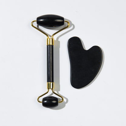 Gua Sha & Jade Roller Set