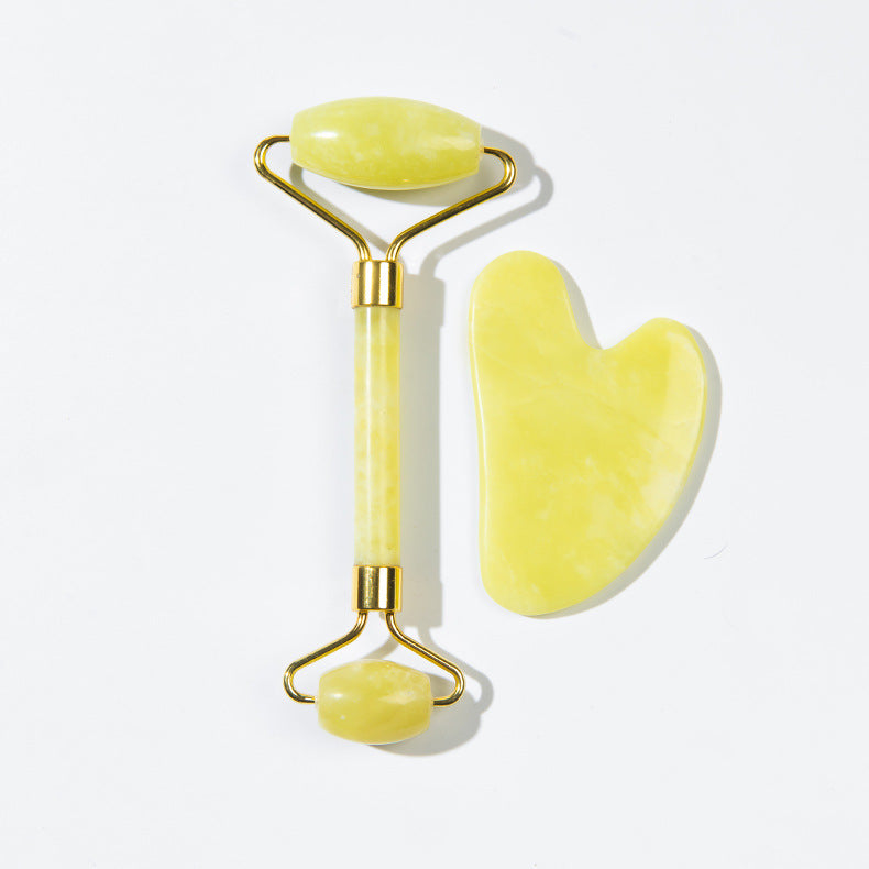 Gua Sha & Jade Roller Set