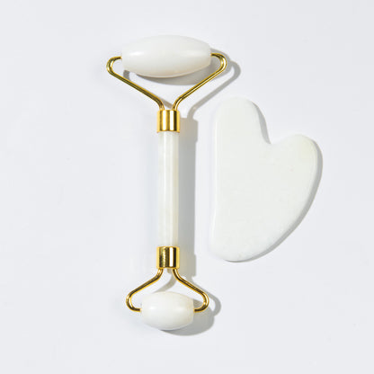 Gua Sha & Jade Roller Set